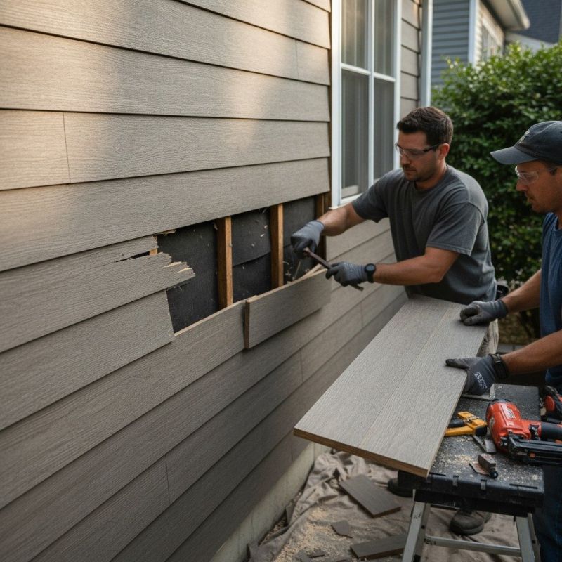 Batten Siding Repair detail